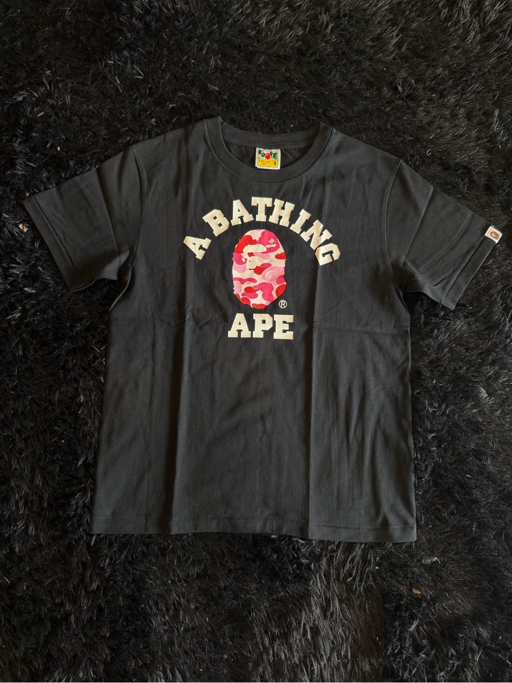 Pink Camo ABC Bape T Shirt